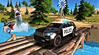 Off Road Police Car Driving Simulator Game’s for Android Gameplay | 3D Mobile Simulator Game screenshot 4