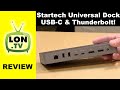 USB-C AND Thunderbolt 3 Dock! - Startech Universal Dock Review TB3CDOCKDP