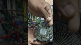 Thermal Paste Epadi Podanum? 🤔 Correct Method Under 1 Minute 🔥 #shorts