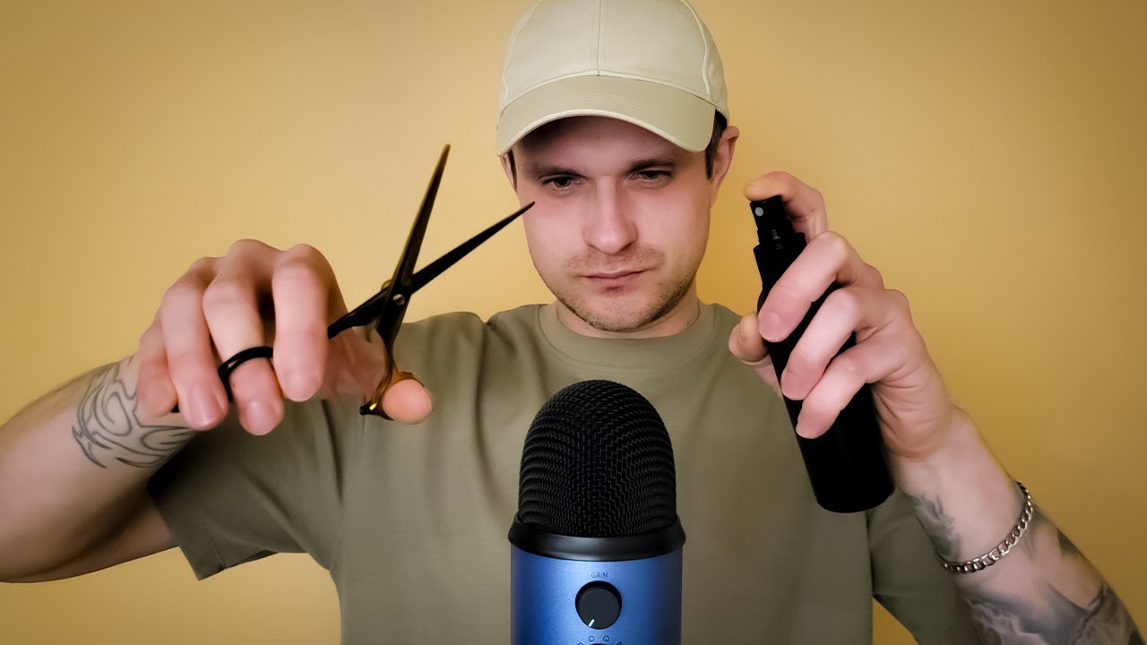 👉 FAST RAW Barbershop Haircut ASMR