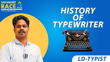 History of Typewriter Part 1