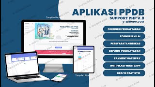 Source Code Aplikasi PPDB Online (Pendaftaran Siwa) PHP V.8