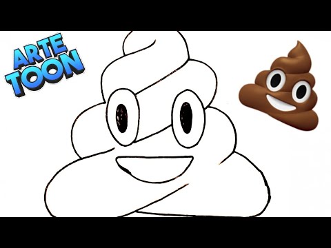 Como dibujar PASO A PASO al un Emoji popo