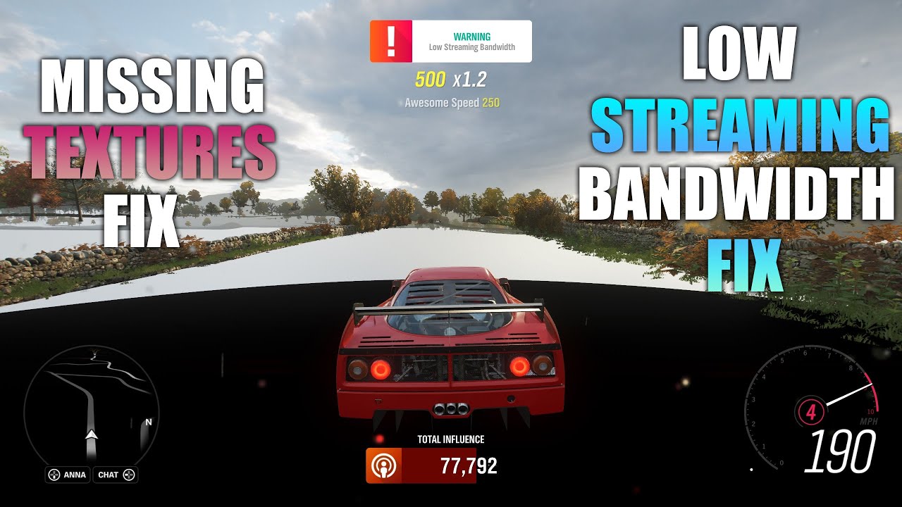 Low Streaming Bandwidth Fix For Forza Horizon 5 - YouTube