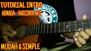 TUTORIAL INTRO (ARMADA - HARUSNYA AKU) Mudah&Gampang