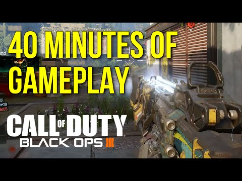 Call of Duty: Black Ops 3 - 40 MINUTES OF MULTIPLAYER GAMEPLAY (1080p 60fps HD)