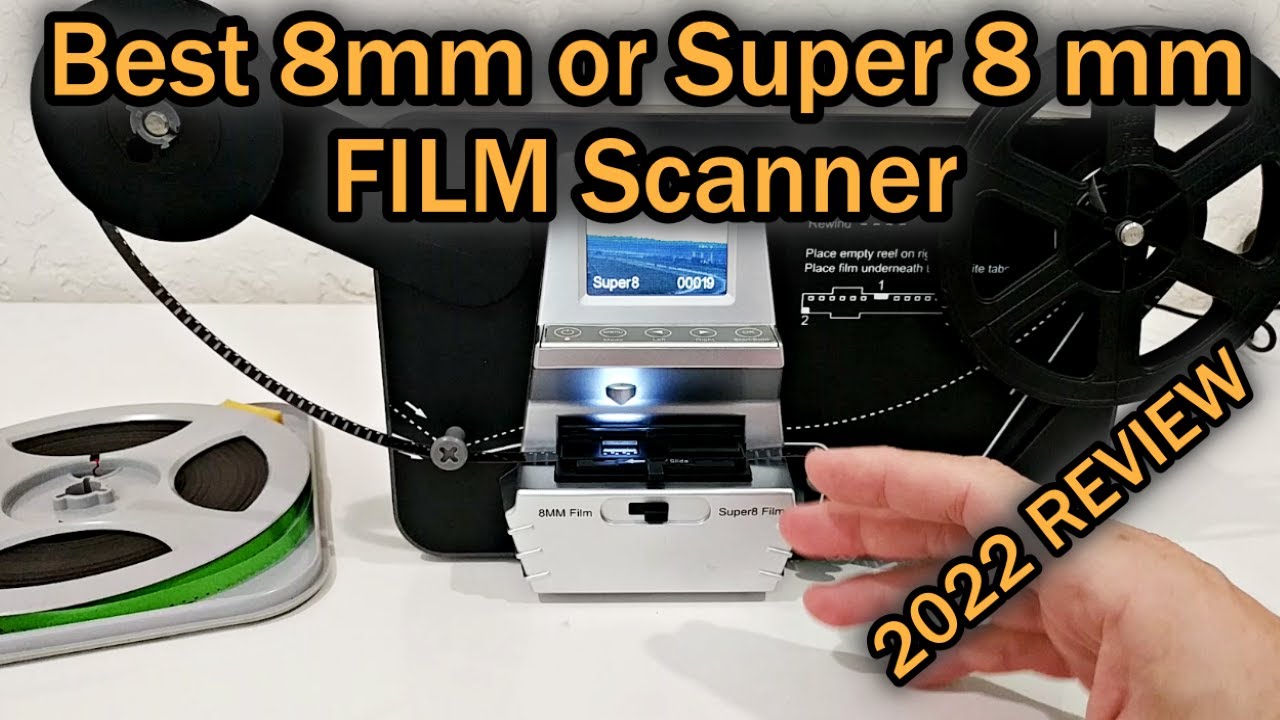 DIGITNOW 8mm & Super 8 Reels to Digital MovieMaker Film Sanner Converter,  Pro Film Digitizer Machine