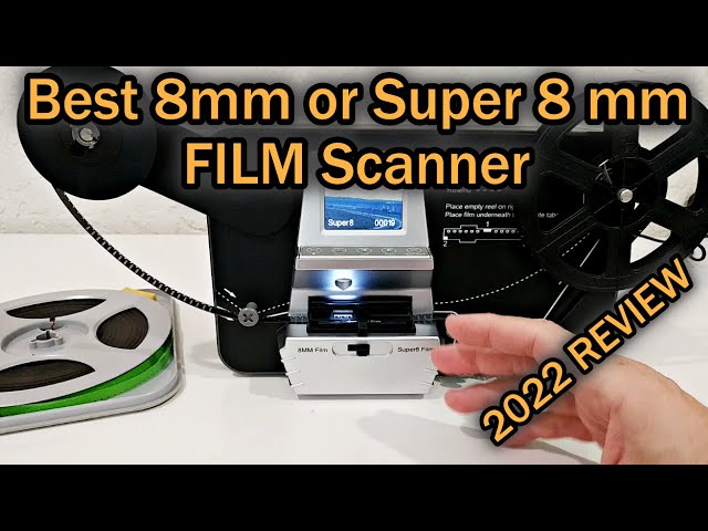 What's The Best 8mm or Super 8 mm Film Scanner In 2022 (8mm to AVI Converter)?  