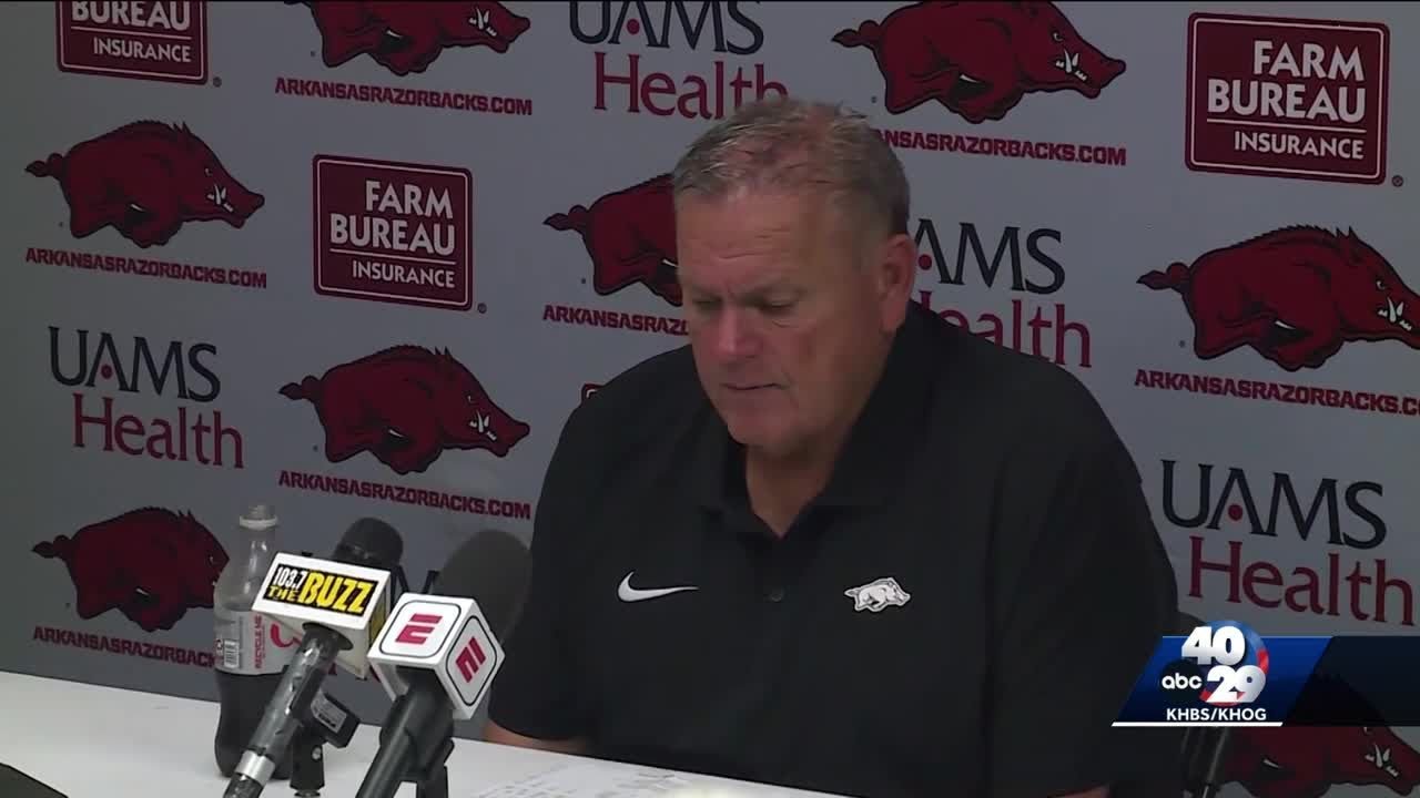 How Coach Pittman feels about the Hogs' performance against LSU