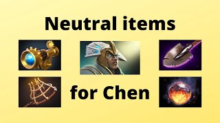 The Best Neutral Items for Chen | DotA 2 Chen Guide (7.23e)