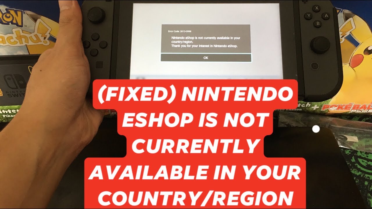 nintendo thailand  New Update  Cách khắc phục \