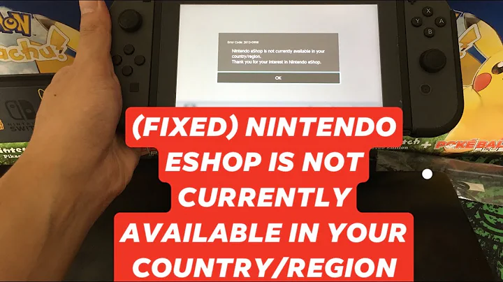 How to FIX " Nintendo Eshop not available in your current country/region" - DayDayNews