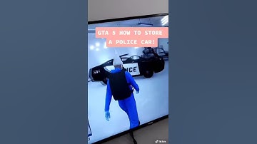 How to store a police car in your garage (GTA5)
