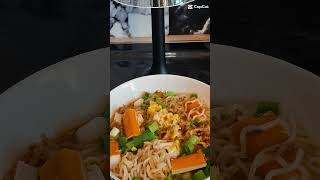 #ramensoup🌶🔥😋 with surimi egg &fresh springonion /toastedonion#quick#easy#favorites#enjoy❤️😎🌞⚽️🥅🇩🇪🚀