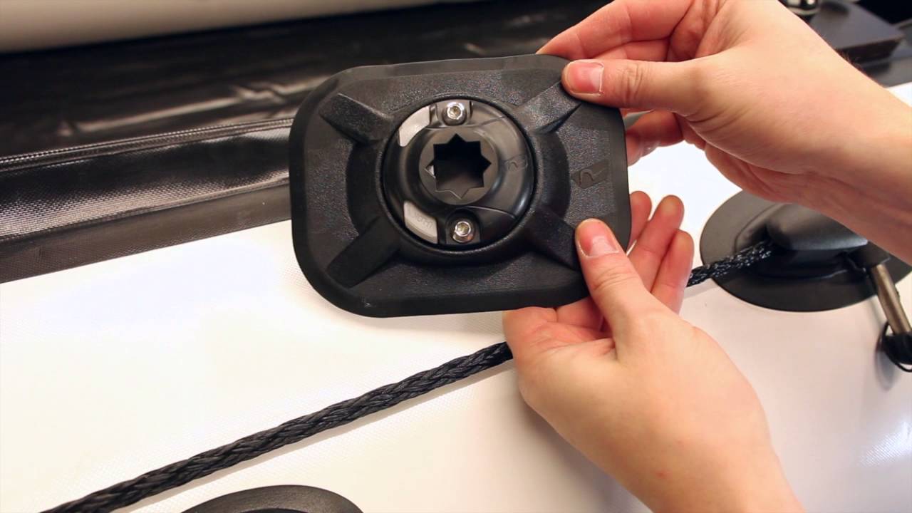 Halterung Außenhaut Ribport Schwarz und Weiß  03-4004-21