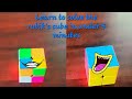 "How to Solve a 2x2 Rubik's Cube in Under 5 minutes (Easy Tutorial)"