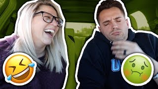 EPIC FART SPRAY PRANK ON HUSBAND! *Hilarious*