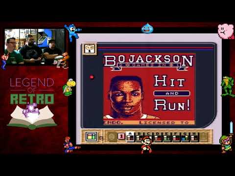 Bo Jackson: Two Games In One (Hit and Run) (GameBoy) - The Legend of Retro Podcast