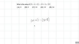 2023 AMC 8 Problem 1