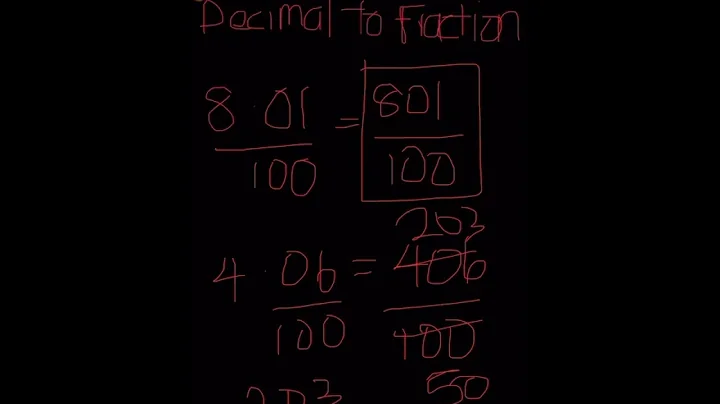 Best crash course for Decimals to fractions (begin...