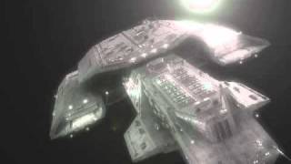 Daedalus exits hyperspace 3ds max animation