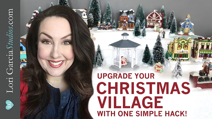 Upgrade Your Christmas Village with One Simple Hack!