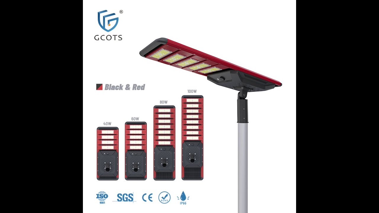 High end project model all in one solar street light