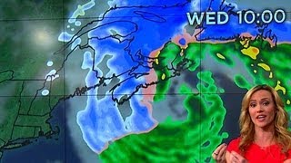 Spring blizzard slams New England