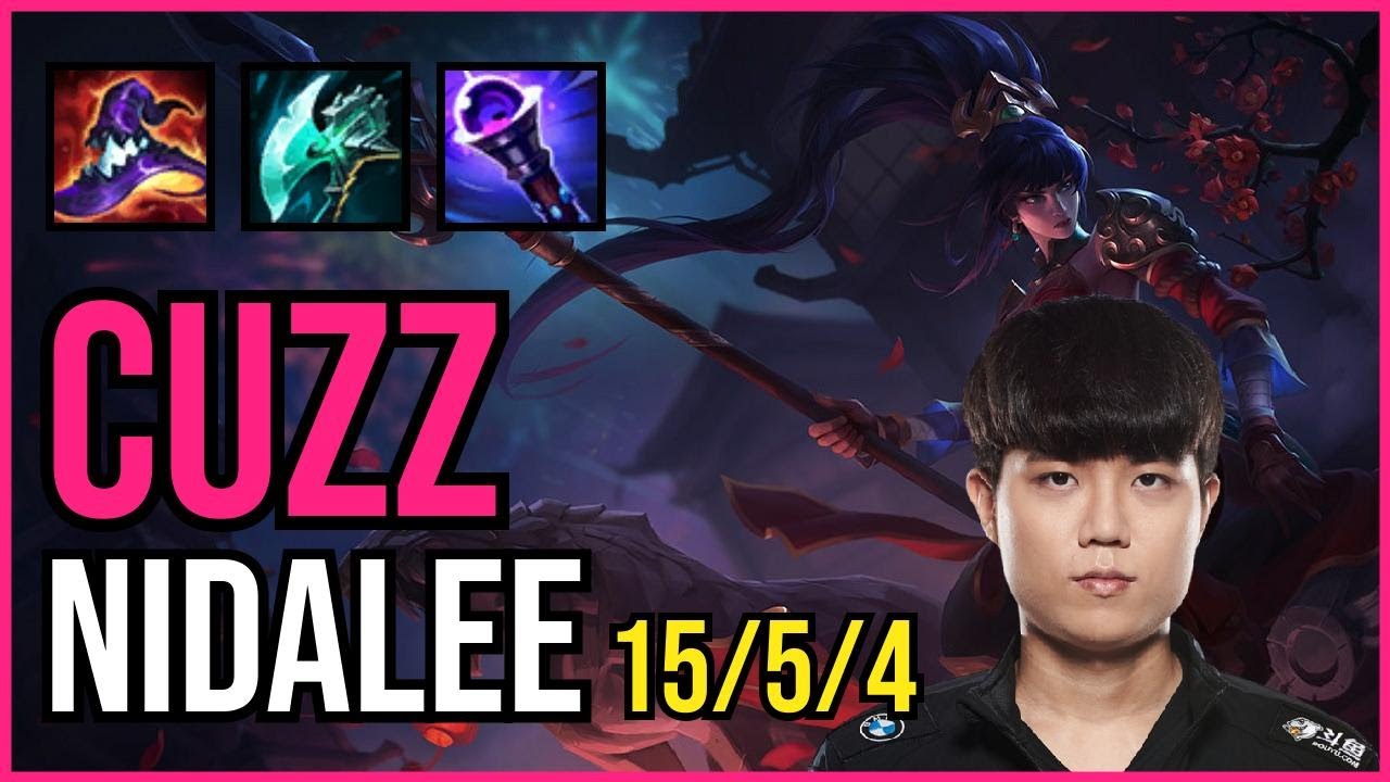 CUZZ - NIDALEE vs GRAVES Jungle - KR Challenger - Patch 11.3 PENTAKILL