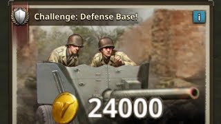 Road to valor ww2: Challenge defense base (US army)