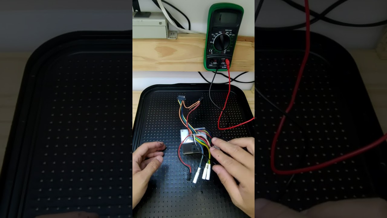 Esquema de ligação da controladora Original Patinete FOSTON S10