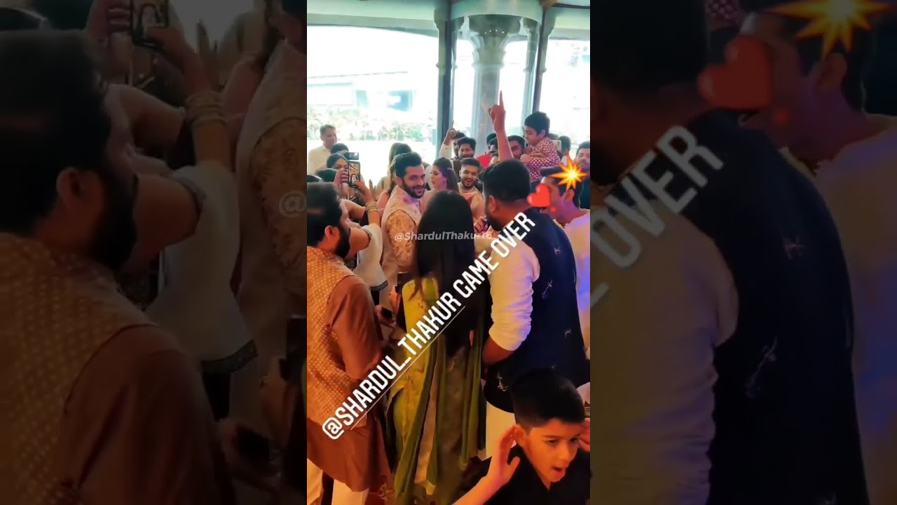 Cricketer Shardul Thakur Dance With Wife Mittali Parulkar At Engagement Ceremony 