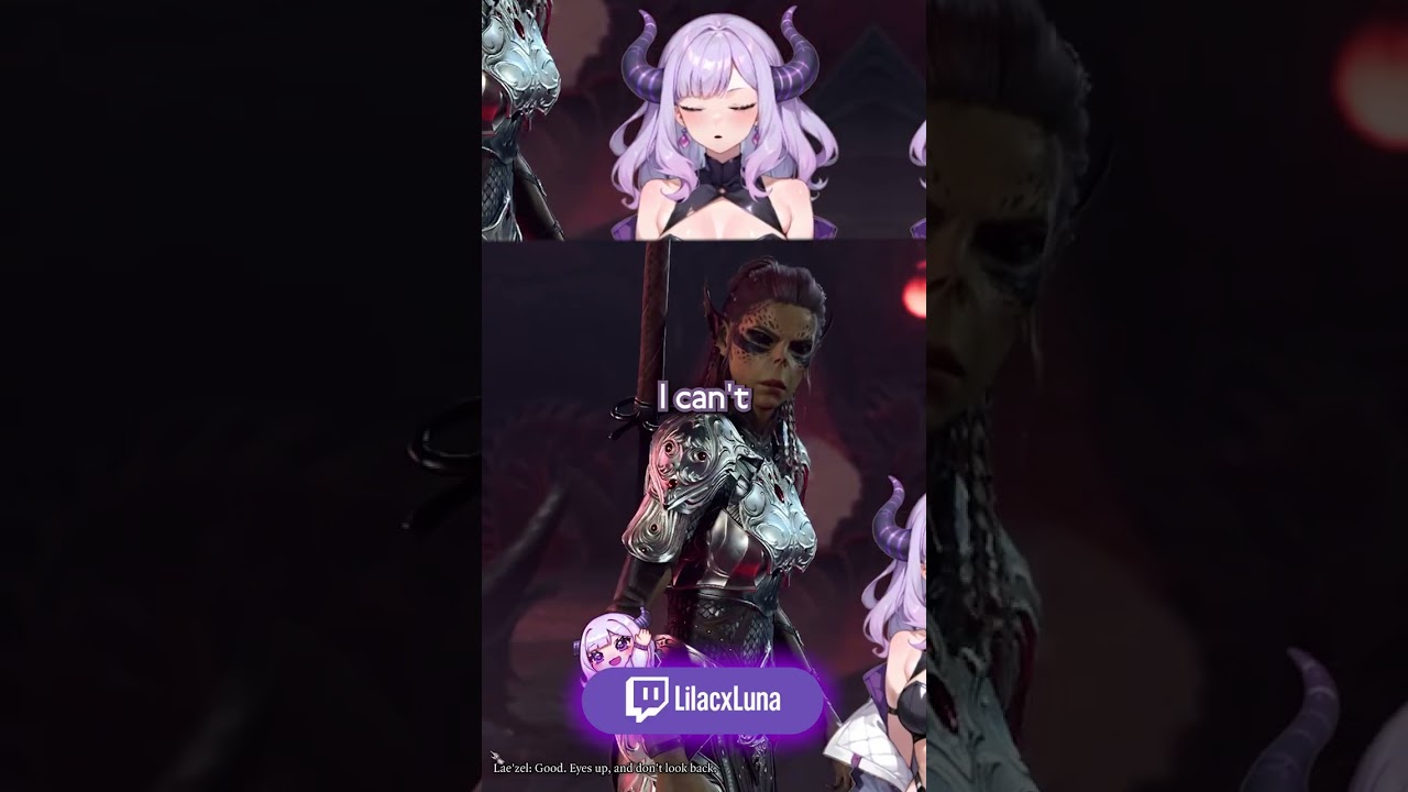 Shadowheart isn't hot enough? | #lilacxluna on #Twitch