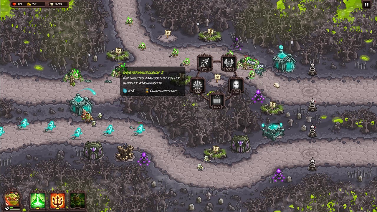 Kingdom Rush Vengeance: Zurück in den Faulwald Kampagne Veteran