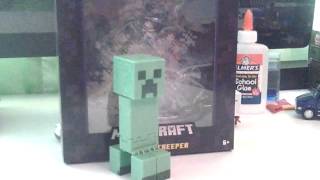 Toy Minecraft exploding creeper review!
