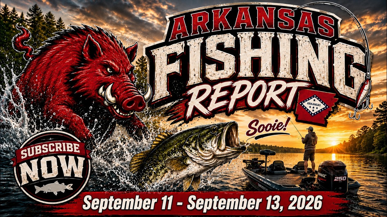 🚨 QUIET WATER ADVANTAGE! Fall Transitions, White River Trout & Lake Ouachita Points