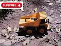 Mobil mainan dump truk di hutan#mainanviral #remotecontrol