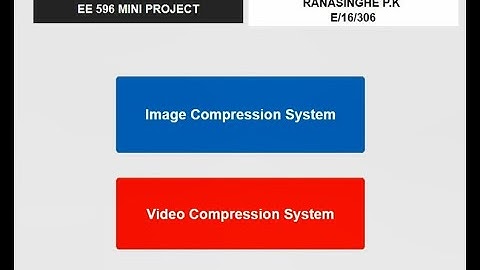 Developed AI-Powered Image and Video Compression System