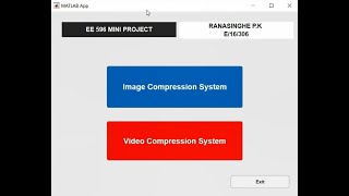 Developed AI-Powered Image and Video Compression System screenshot 1