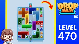 Drop Away Level 470 Solution Walkthrough
