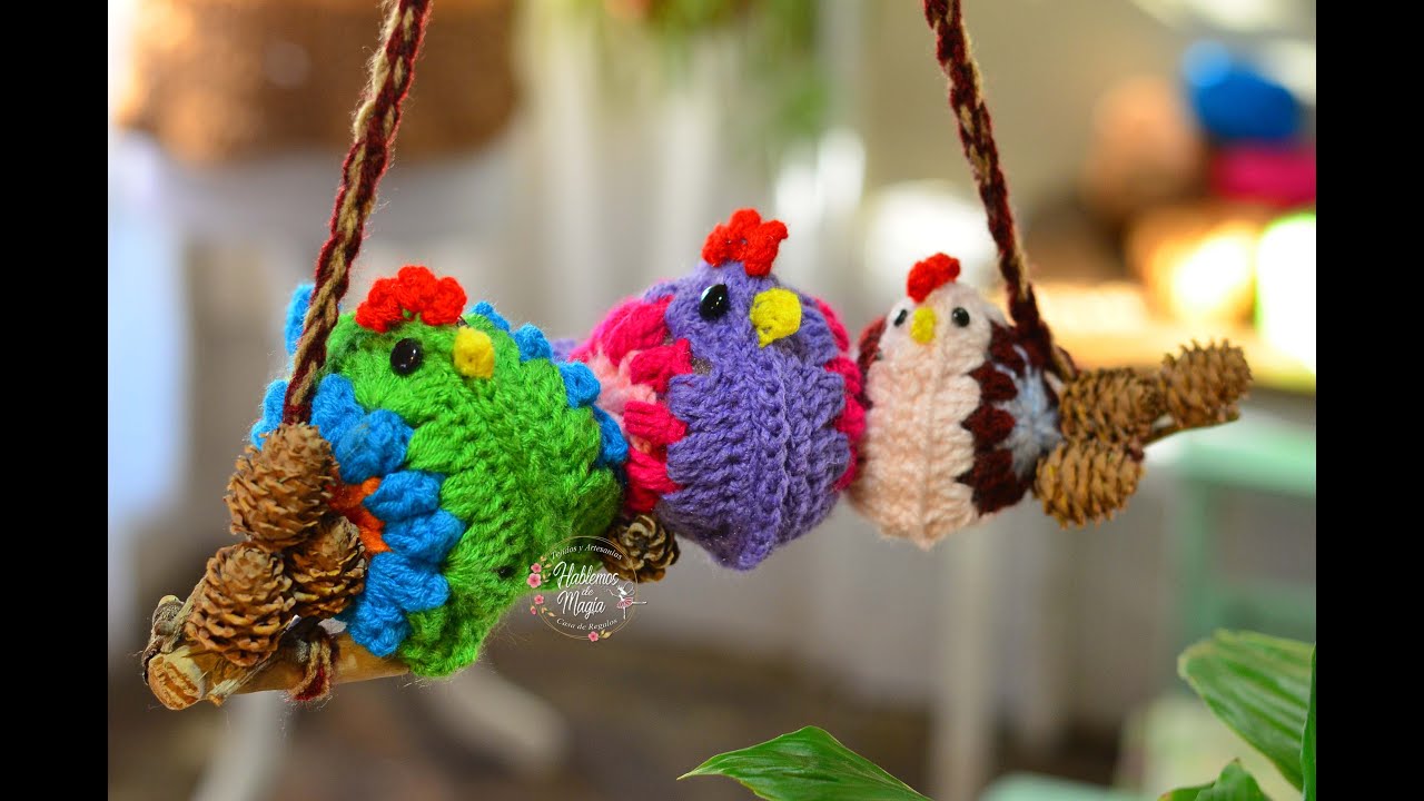 Мои цыплята как семья!!! (Пошаговое вязание крючком)