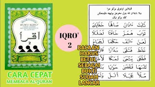 BELAJAR IQRO' 2 HALAMAN 30