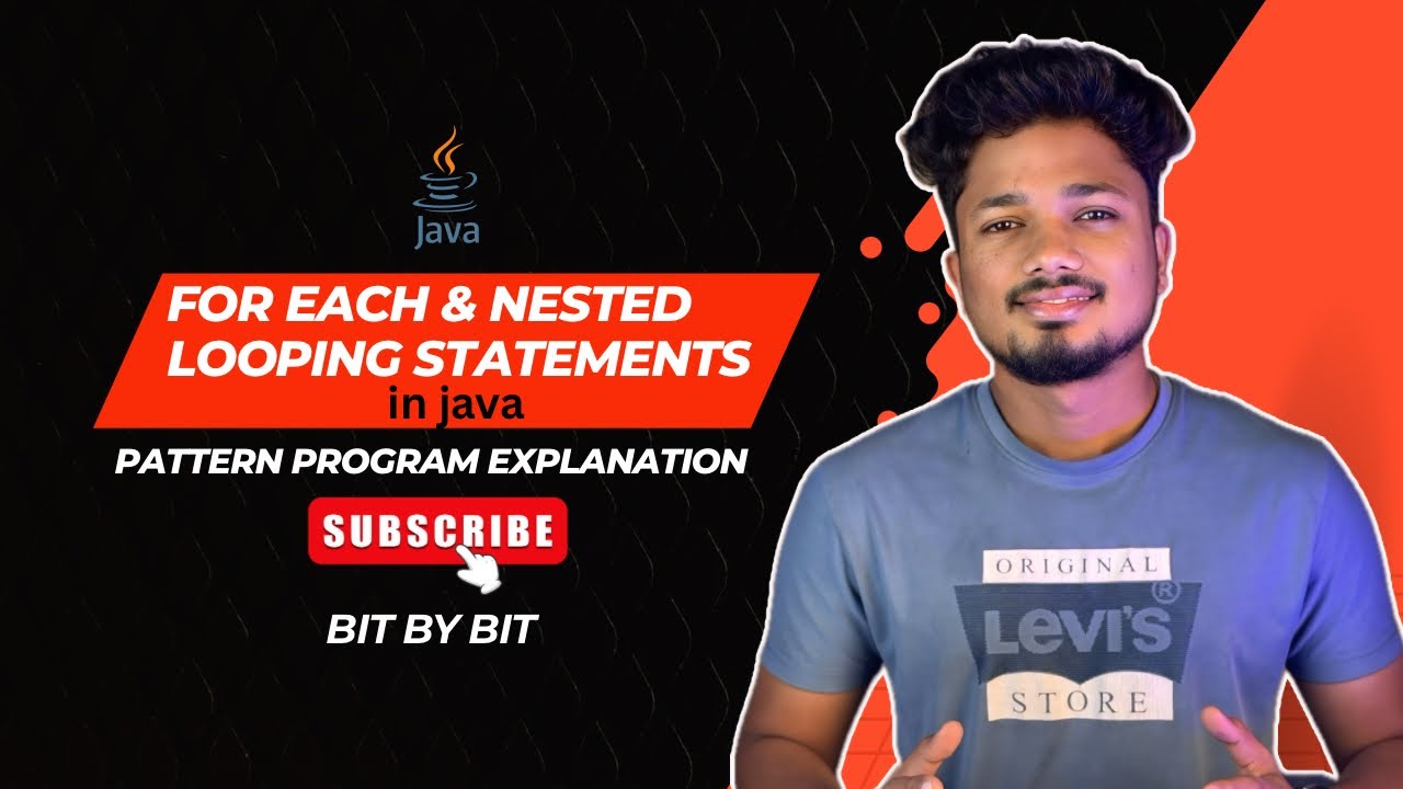 For Each loop and Nested Loop in Java | Execution Flow Explanation 