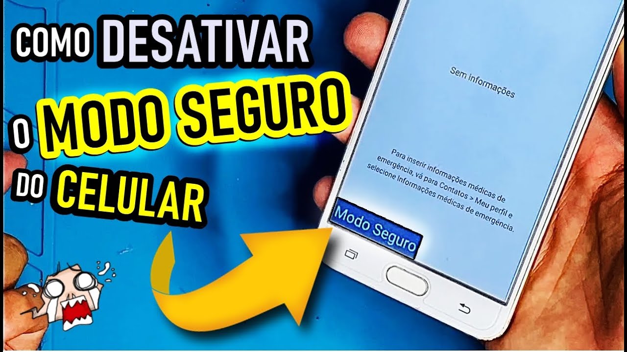 Como DESATIVAR CELULAR do MODO DE SEGURANÇA ( SAMSUNG, MOTOROLA, XIAOMI ...
