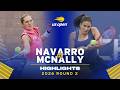 Emma Navarro vs. Caty McNally Highlights | 2026 US Open Round 2