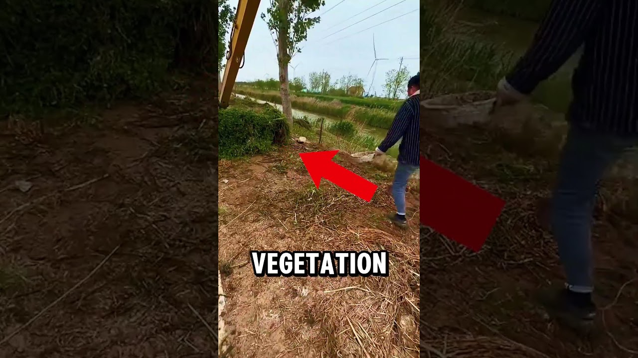 🐟 They Used an EXCAVATOR to Catch a GIANT Fish… But Look What Happened