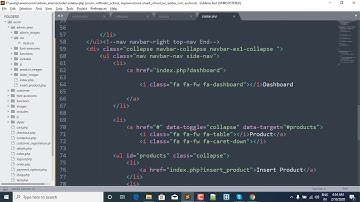 5-Creating Navigation Menu In Admin Panel ▶ Multivendor E-Commerce Website PHP Must Watch!