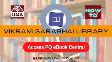 How to Access eBook Central (ProQuest) Platform | VSL How To Series | Video 10