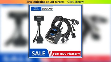 Must Buy GODIAG for BMW FEM BDC Test Platform work with GT100/ Xhorse VVDI2 VVDI Key Programmer /Au