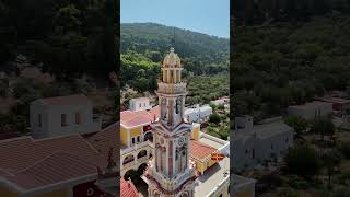 Καλημέρα από τον Πανορμίτη Σύμης ❤️ Symi Panormitis monastery